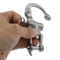 1pc Stainless Steel 316 Swivel Snap Shackle Ring Rotary Spring Hook 70MM/87MM/128MM Marine Boat Heavy Duty Rigging Clevis Pin.