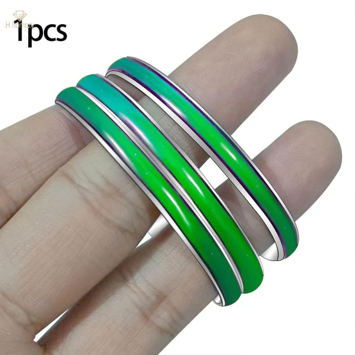 Mood Bracelet Bangle Thermochromic Bracelet Color Changing for Wedding Women 65mm