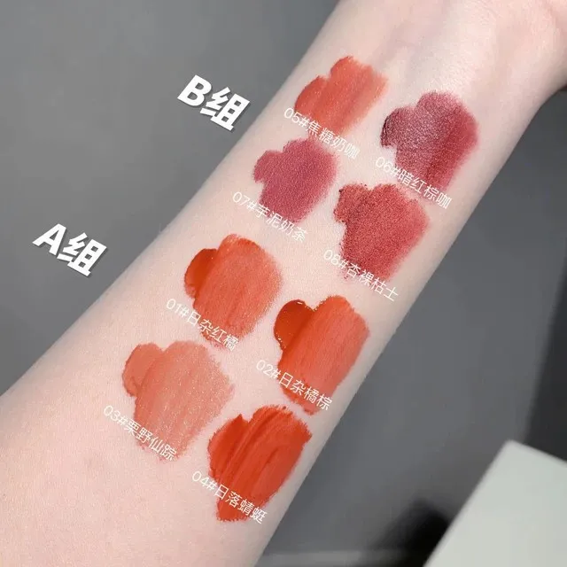 Keke%20Mood%20Pink%20White%20Bear%20Mirror%20Lip%20Glaze%204pcs%20Set%20-%20Image%206