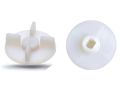 White Plastic Mixer Grinder Motor Coupler 4cm - 1pes. 