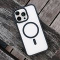 E_Store Apple iPhone Magnetic Magsafe Cover Casing back Cover - Iphone Models ( Black ) - Iphone x xs Xs Max 11 12 13 14 15 Pro max 16 pro Max 17 Pro Max. 