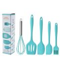 5 Pieces In 1 Set Cooking Tools Kitchenware Soft Silicone Kitchen Tools Utensil Set.