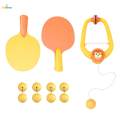 Indoor Hanging Table Tennis Self Training Table Tennis Suspended Tennis Ball Trainer for Improve Hand Eye Coordination Training Equipment. 