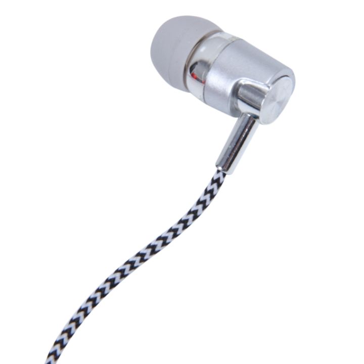 2X%20H-169%203.5mm%20MP3%20MP4%20Wiring%20Subwoofer%20Braided%20Cord,%20Headphones%20with%20Wheat%20Wire%20Control(Silver)%20-%20Image%203