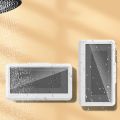 Waterproof Bathroom Phone Holder Wall Mount Holder Adjustable Shower Phone Case Stick on Wall Bathroom Toilet Phone Holder Stand.
