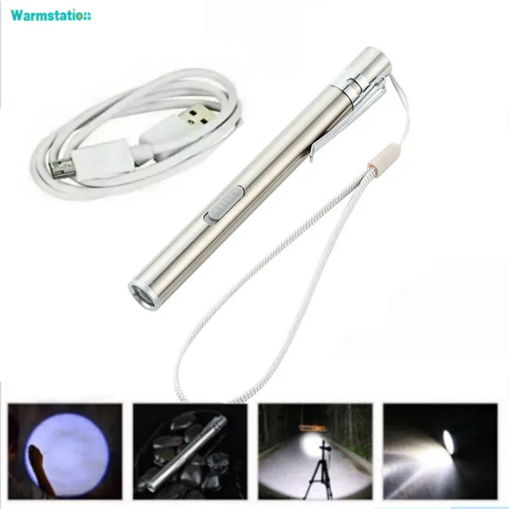 Handheld%20Portable%20Pen%20USB%20Rechargeable%20Mini%20Flash-light%20LED%20Flash-light%20Hard%20Light%20with%20Stainless%20Steel%20Clip%20-%20Image%202