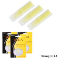 3Pcs Treble Saxophone Reeds Synthetic Resin 1.5/2.0/2.5 Reed Strength Sax Woodwind Instrument Plastic Parts Accessories. 
