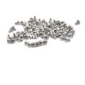 100Pcs M3 Screw M3X5 5mm PC Case Hard Drive Precision PSU 6/32" Hex Screws For Computer Floppy DVD ROM Motherboard 7mm.