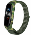 Mi Band 3/4/5/6/7 Strap - Nylon Braided Solo Loop Belt for Smartwatch.