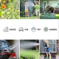 Garden Water Hose Nozzle for Karcher,Pressure Car Wash Hose with Spray Garden Watering Pipe Tube Sprinkle Water Hose. 