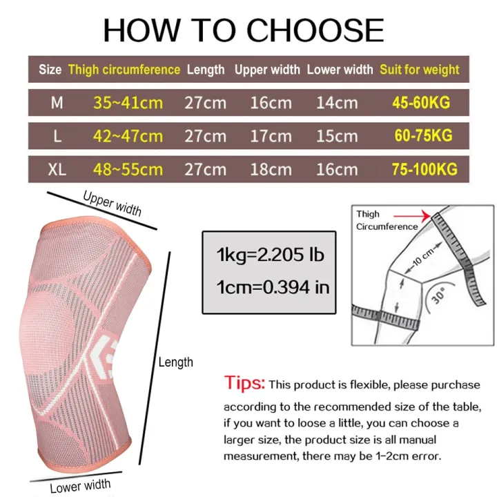AOLIKES%201PCS%20Knee%20Brace%20Support%20for%20Arthritis%20Joint%20Nylon%20Sports%20Fitness%20Compression%20Sleeves%20Kneepads%20Cycling%20Running%20Protector%20-%20Image%206