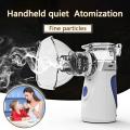 Portable Nebulizer for Adults - Quiet Operation, Fine Particle Inhalation, Dual Power USB/Battery. 