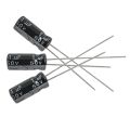 20Pcs- RADIAL 1uF 50V Electrolytic Capacitors 1uF 50V Radial Polarized Aluminum Electrolytic Capacitor THT Electrolytic Radial Capacitors Electronics Circuitry & Parts. 