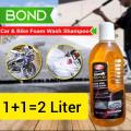 Car Wash Shampoo / Bike Mototrcycle Car Snow Foam Wash Shampoo (2000ml) - (Use for car & Bike). 