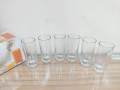 Water Drinking Glass 6pcs Set. Crystal Clear Juice/ Shorbot /Drinking Glass Set. Model:W012:T30.. 
