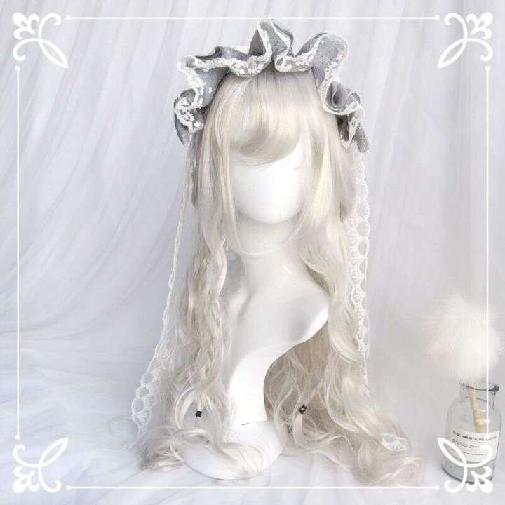 Wig%20Full%20Head%20White%20Natural%20Slight%20Long%20Curly%20Big%20Wave%20Air%20Bang%20Grandma%20Grey%20Soft%20Girl%20Fake%20Hair%20-%20Image%203