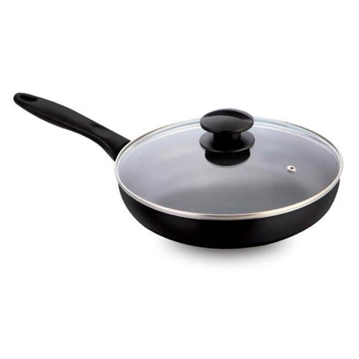 Topper Nonstick Fry Pan with Glass Lid - 22 Cm