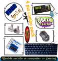 4 pis combo pack-kyeboard+Mouse+Hub Usb 3.0+Proton R-100 / free type C/B OTG.