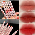 Mking Pretty Matte Lipliner Pencil Waterproof Lasting Non-stick Cup Lip Liner Pen Nude Brown Pink Lips Makeup Lipstick.