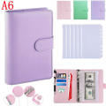 Budget Binder Money Saving Wallet Notebook Planner Cash Binder Cash Organizer Envelopes. 