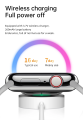 WS-S9 Max Smart Watch Bluetooth Calling 2.2" Inch Amoled Display IP68 Waterproof Fitness Tracker Watch for Men and Women.
