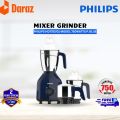 Philips HL7757/01 Premium Blue 750Watts 3 Jar Mixer Grinder – Heavy Duty, Stainless Steel,(Official Warranty).
