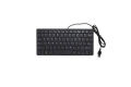 Mini Usb Multimedia Slim Keyboard - Black.
