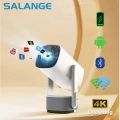 Salange 4K Projector K2 Smart Android11 Built-in Battery Bluetooth Speaker WIFI Auto Focus Keystone Free-Style for Outdoor Movie. 