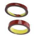 2 Pcs Red Strong Permanent Double Sided Super Sticky Foam Tape Roll for Vehicle Car, 10MMx3M & 20MMx3M.