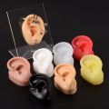 1PC Body Model Silicone Ear Nose Model Professional Practice Piercings Tools Body Parts Jewelry Display Stand Teaching Tool. 