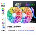 LED Strip Light DC12V (5 meters) RGB SMD2835 Or SMD5050 Strip lights for ceiling decoration Decoration Lamp TV/PC Back Light.