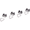 4set Belt Hook Camera Shoulder Strap Split Triangle Rings Tetuo. 