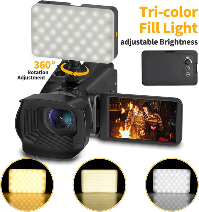 2024%20Pro%204K%2060FPS%20Digital%20Video%20Camera%20Photography%20Youtube%20Vlog%20Camcorder%20For%20Tiktok%20Live%20Stream%20Webcam%2018X%20Zoom%20Rotate%20Touch%20-%20Image%204