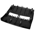 Instrument Panel Cover for Nissan Tiida 2005-2011 Front Dashboard Middle Air Conditioner Outlet Vents Upper Cover,Black. 