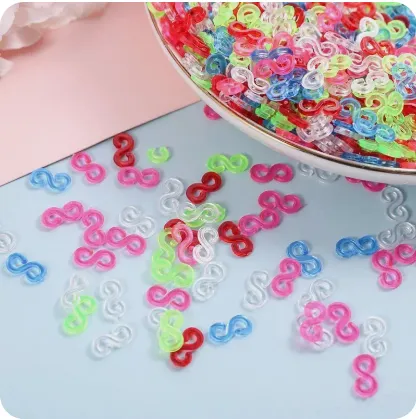 100Pcs/Bag%20Acrylic%20S%20Clips%20Loom%20Rubber%20Band%20Clips%20Plastic%20Jewelry%20Connectors%20For%20Necklace%20Bracelet%20Making%20Colorful%20Clasp%20Refill%20Kit%20-%20Image%202
