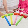 4 Pieces Foam Hammer Developmental Toy Simulation Portable Educational Hammer for Kids. 