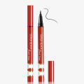 New Year Red Waterproof Long Lasting Liquid Eyeliner Pencil Sweatproof Quick Dry Easy To Wear High Pigment Eye Liner Pen Eye Makeup. 