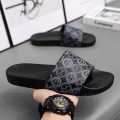 Quality And Durability-New Collection Black And Cream Color BX Slide Slipper Sandal For Men S32.