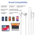 USB Type C Google Chip DAC Earphones Magnetic Sports Stereo Earbuds with Wired Control Microphone For XiaoMi Redmi Huawei Pixel. 