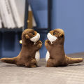 In Stock Hot Sale TikTok Xiaohongshu Same Style Blessing Wish Sea Otter Doll Cute Otter Plush Toy Gift. 