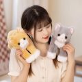53CM Cute Simulated Cat Doll Plush Toy Stuffed Soft Animal Plush white Gray Kitten Pillow Kids Girls Birthday Gift Pet Toys Deco. 