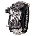 1PCS Punk Chain Women Men Bracelet Cuff Gothic Wrist Watch For Men and Women. 