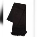 Versatile -Black Shawl for Men and Women | Versatile Accessory with Elegance of Style - Stay Warm and Stylish- Avant-garde. 