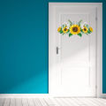 1Set 30x60CM Sunflower Self-Adhesive Wallpaper Wall Decal Wall Sticker For Home Living Room Kitchen Corner Decorations. 