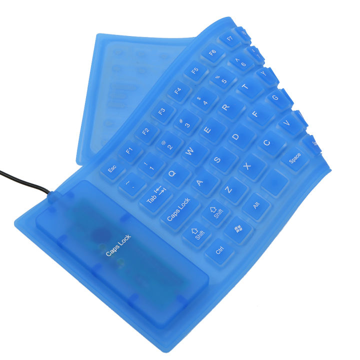 HXSJ%2085%20Keys%20Flexible%20Keyboard%20USB%20Interface%20Foldable%20and%20Portable%20Dustproof%20Waterproof%20Quiet%20-%20Image%203