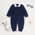 Newborn Baby Romper Cotton Knitted Toddler Girls Clothes One Piece Overall Infant Boy Jumpsuit Outfit For Kids From 0 To 1 Year. 