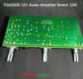 NORMAL CAPACITORS TDA2009A TDA-2009 TDA 2009 Amplifiers Board 12W Speakers DC 8-28V Power Supply Audio Amplifiers Circuit . 