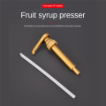 4PCS Coffee Syrup Pump Dispenser Bottle Presser Hand Pump Head for Coffee Flavoring Syrups. 