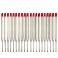 5/10/20pcs L:3.9 In Ballpoint Pen Refills for Parker Pens Medium Point blue red Black Ink Rods for Writing Office Stationery. 