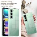 Infinix Hot 50 5G Transparent Soft & Flexible TPU Mobile Back Cover. 
